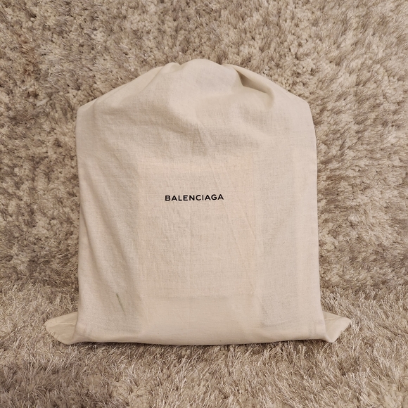 AUTHENTIC BALENCIAGA Scaffold Leather Tote Bag, Multi - Picture 16 of 16